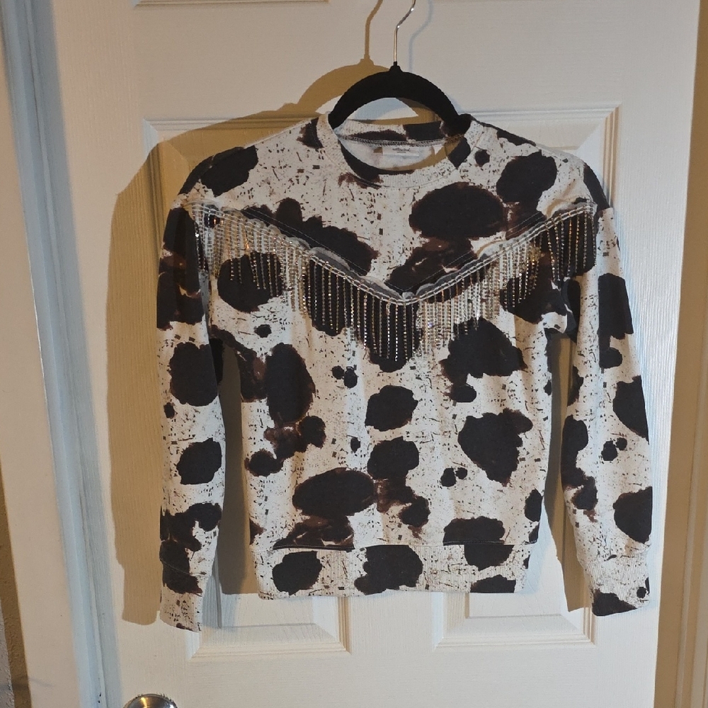 Willow Youth Black and Brown Sweater